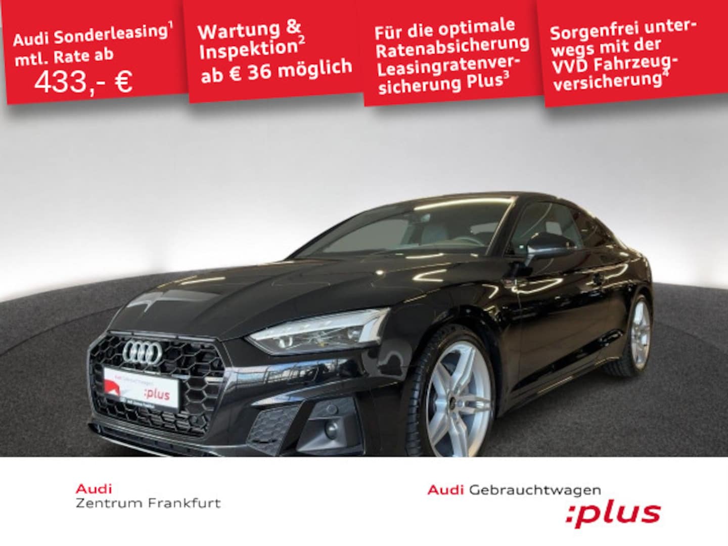Bild über Audi A5 Coupé S line 40 TFSI S tronic - für weitere Informationen kontaktieren Sie den Audi Partner
