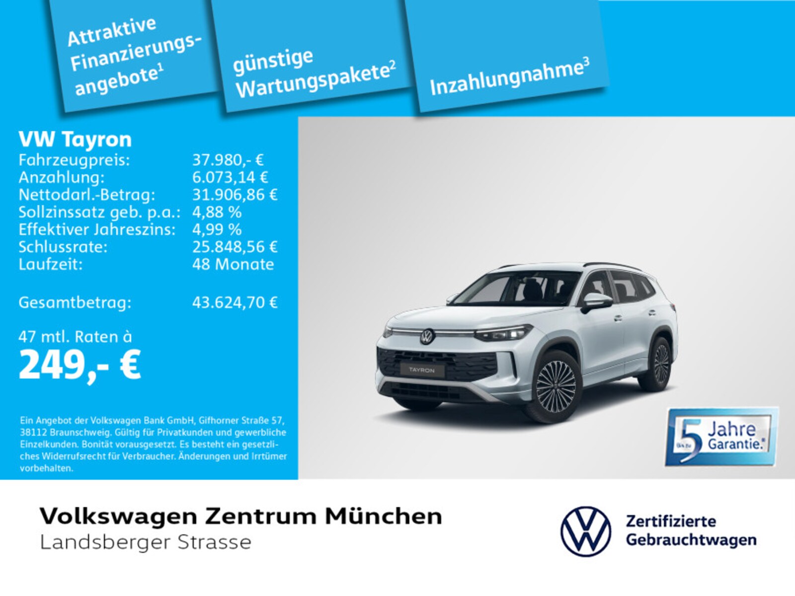 Volkswagen Tayron – Bild 2