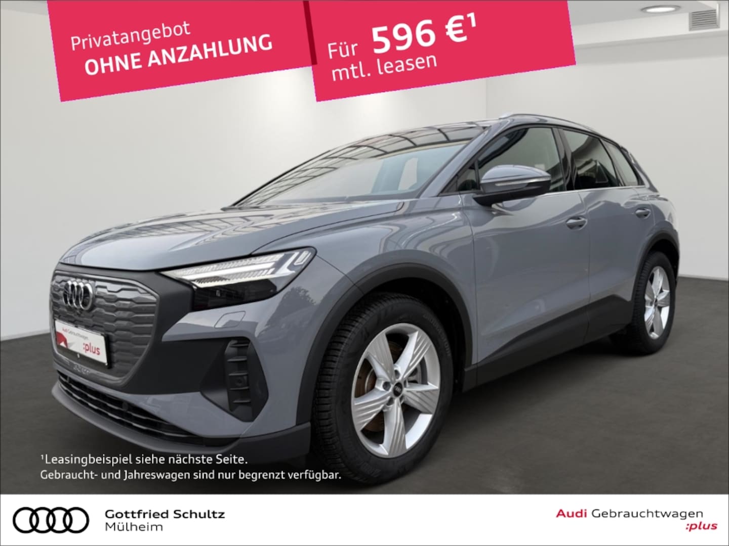Bild über Audi Q4 e-tron 40 e-tron - für weitere Informationen kontaktieren Sie den Audi Partner