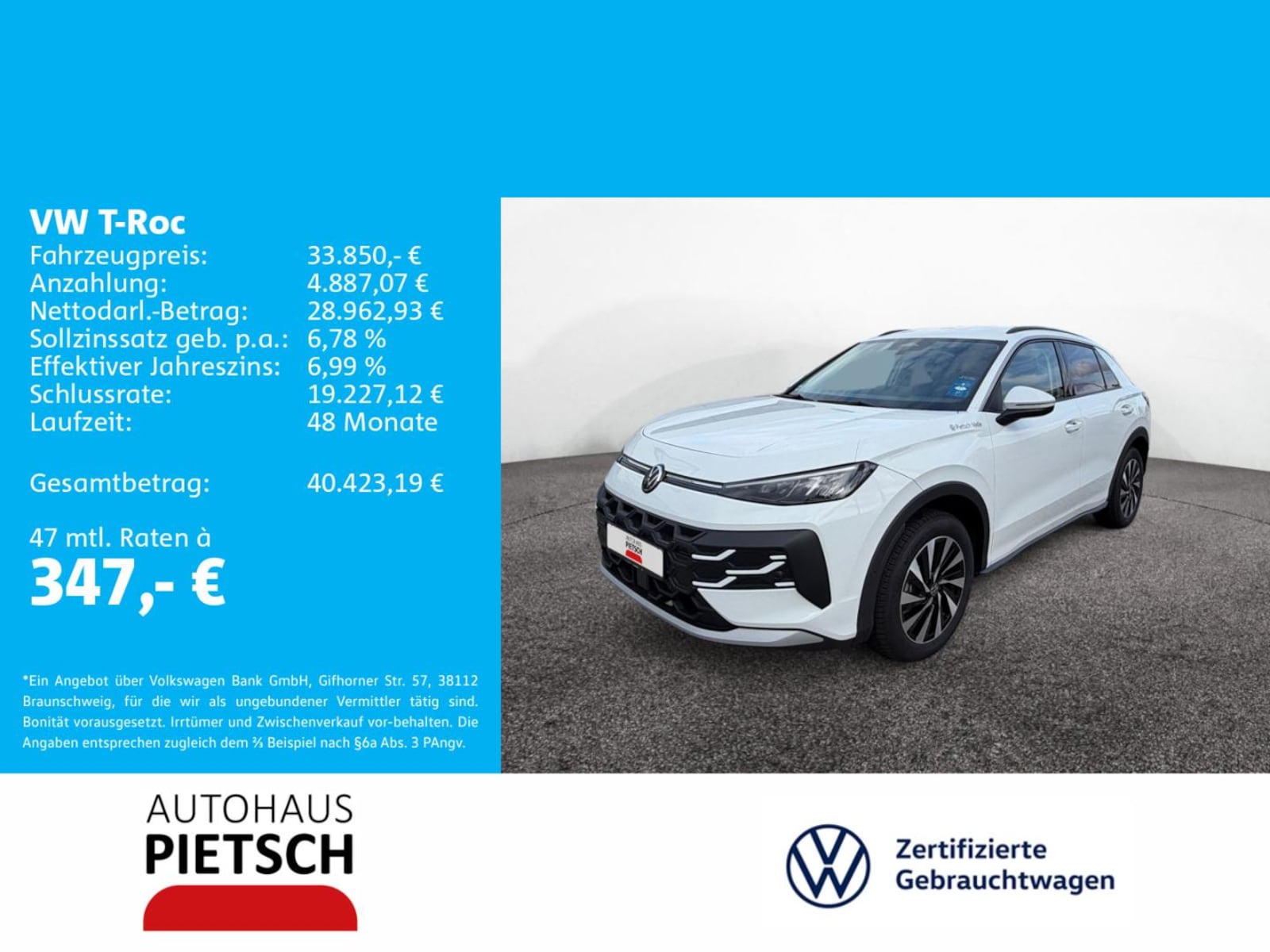 Volkswagen T-Roc – Bild 2