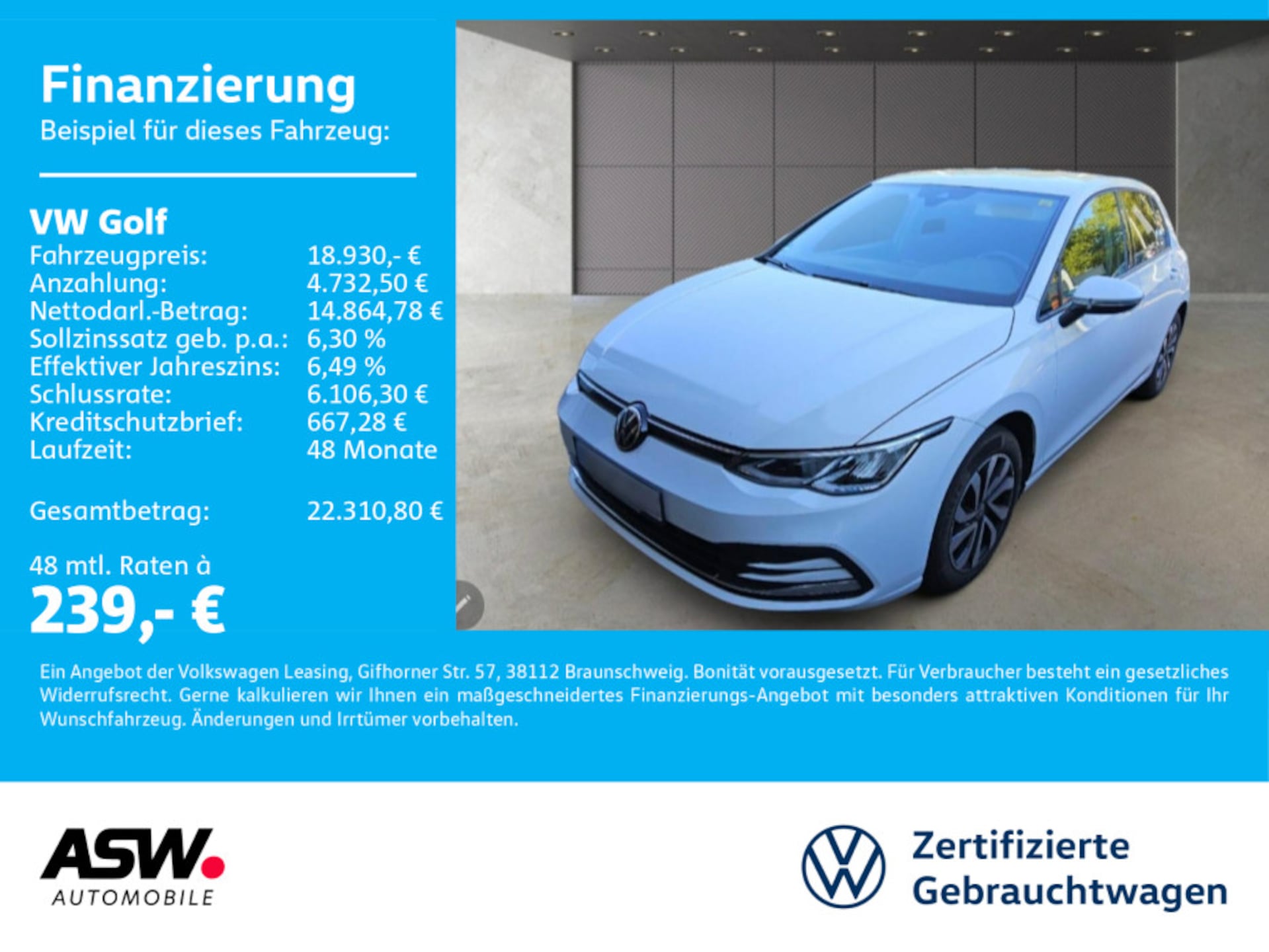 Volkswagen Golf Life