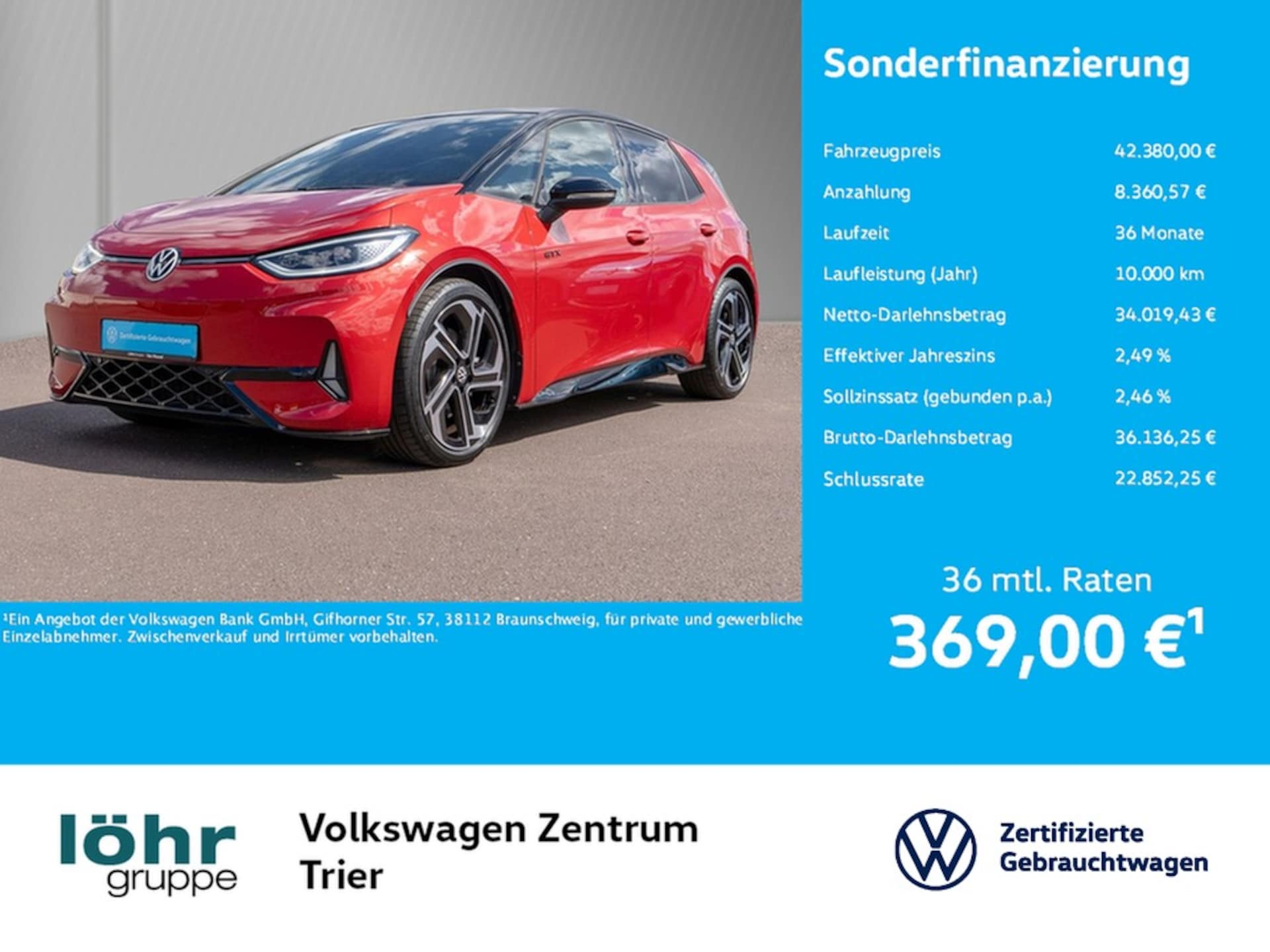 Volkswagen ID.3 GTX Performance