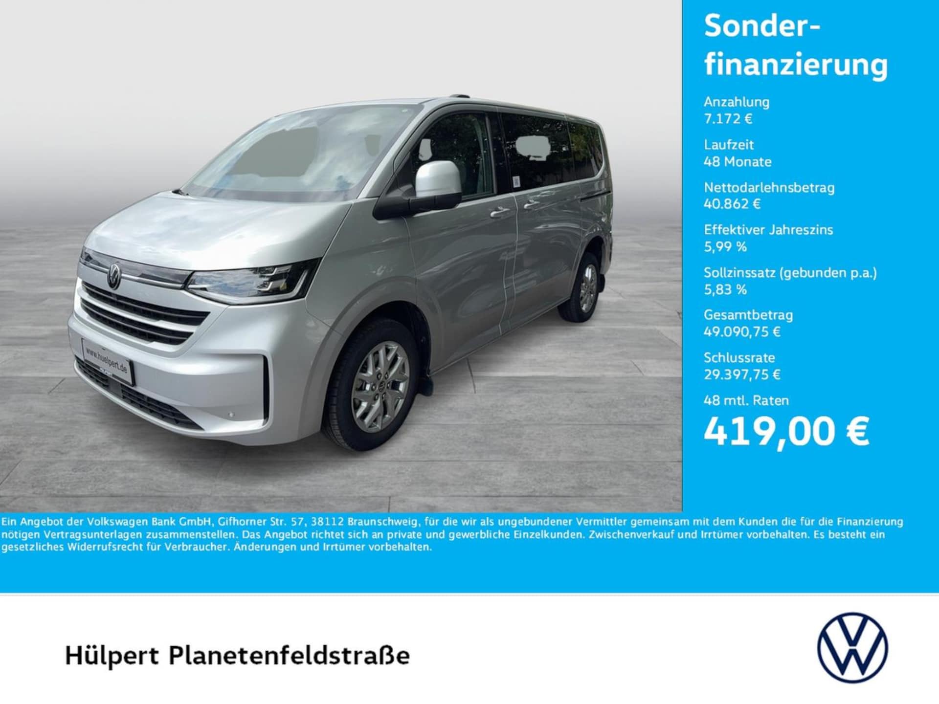 Volkswagen Caravelle Style