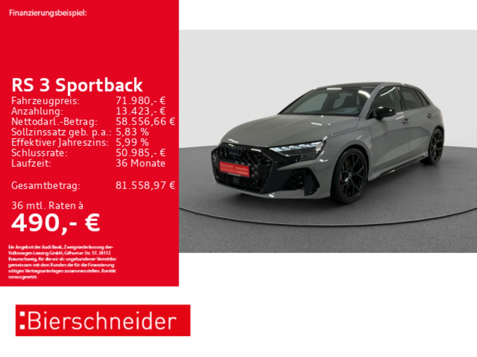 Audi RS 3 Sportback