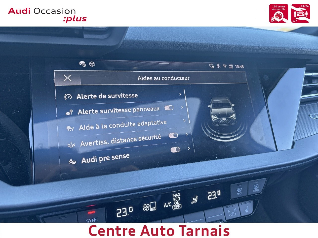 Image about Audi A3 Berline S line 35 TFSI Hybride 110 kW (150 ch) S tronic