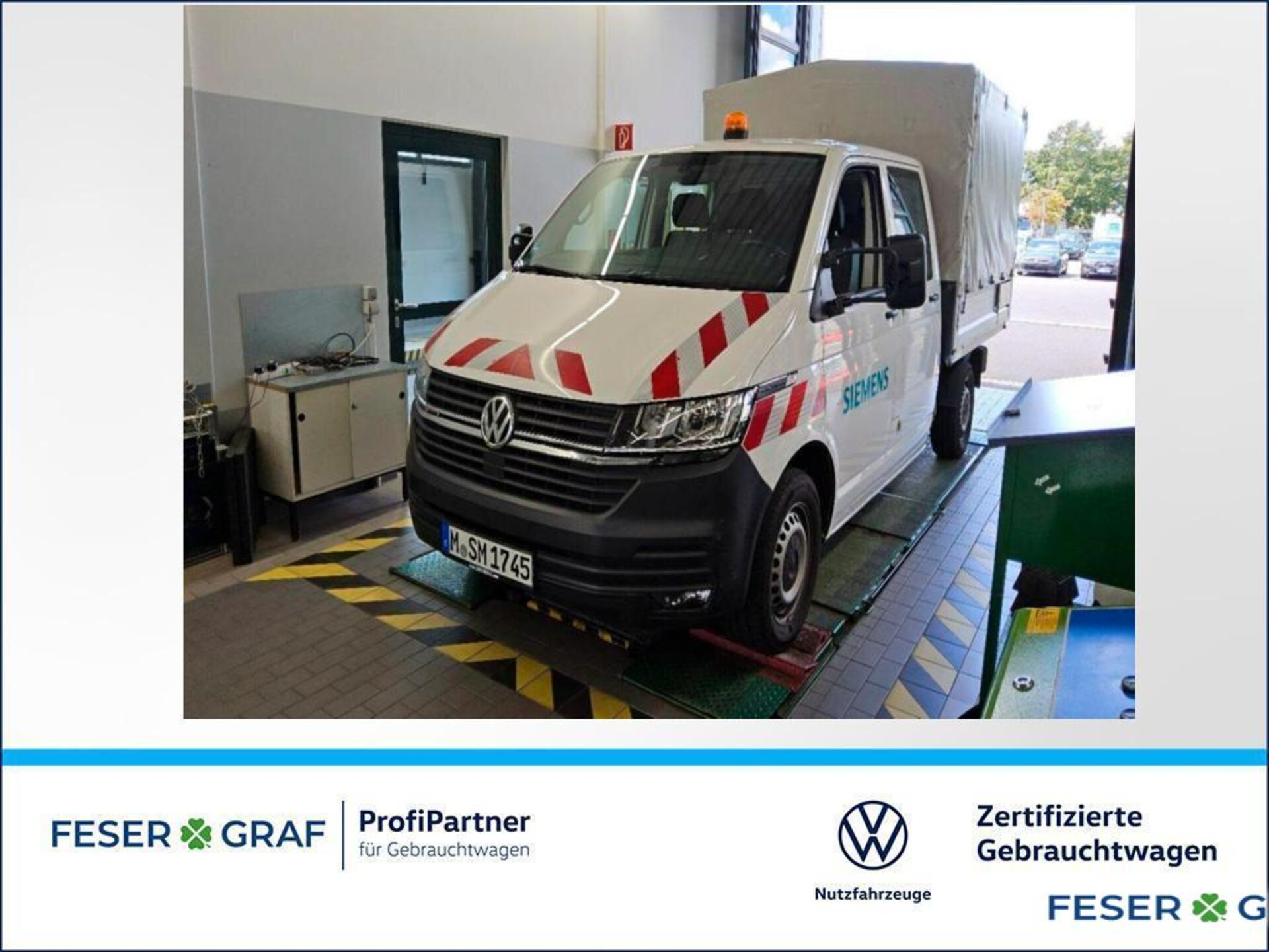 Volkswagen T6.1 Transporter Pritschenwagen Doppelkabine