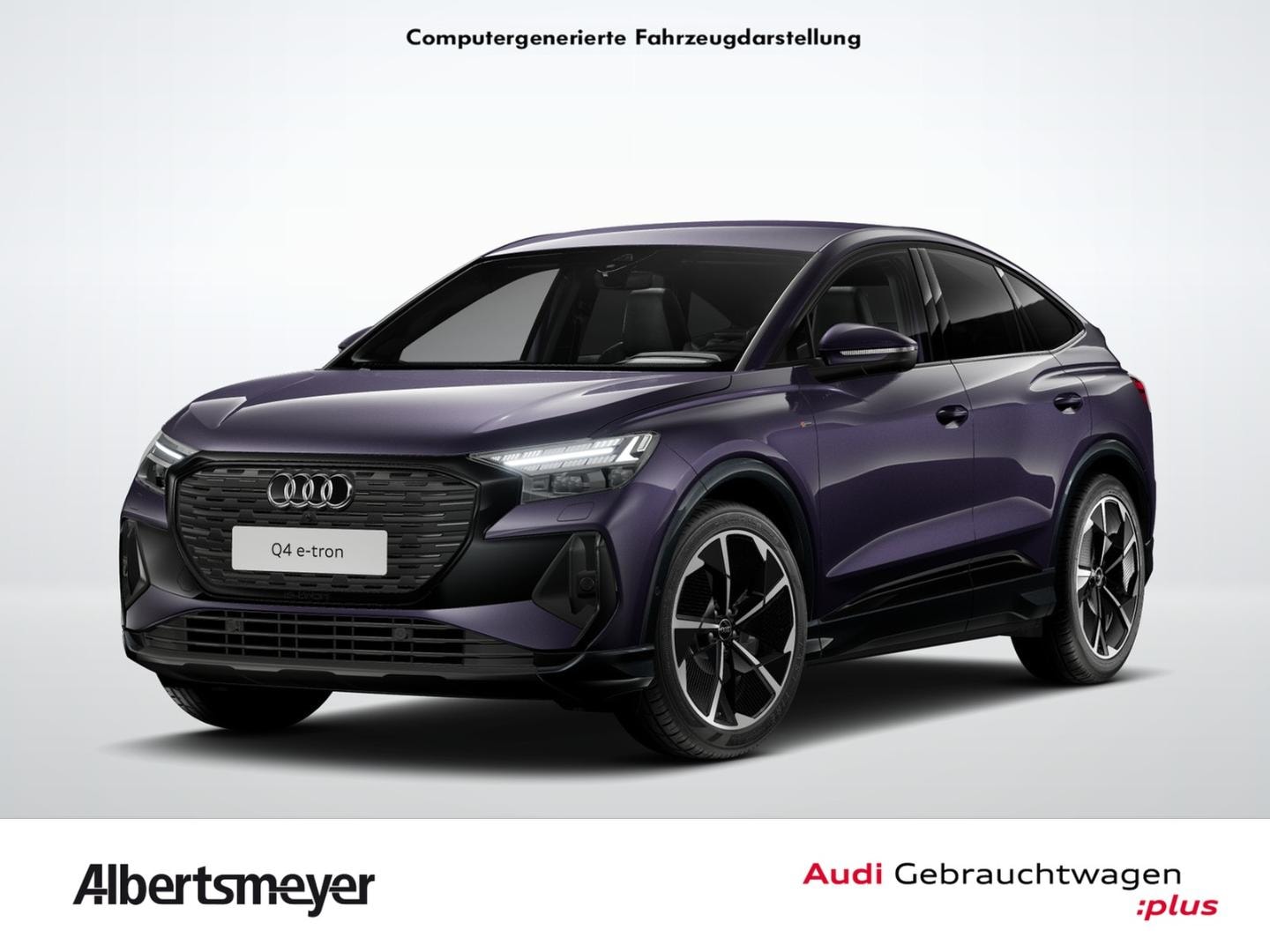 Bild über Audi Q4 Sportback e-tron 40 e-tron - für weitere Informationen kontaktieren Sie den Audi Partner