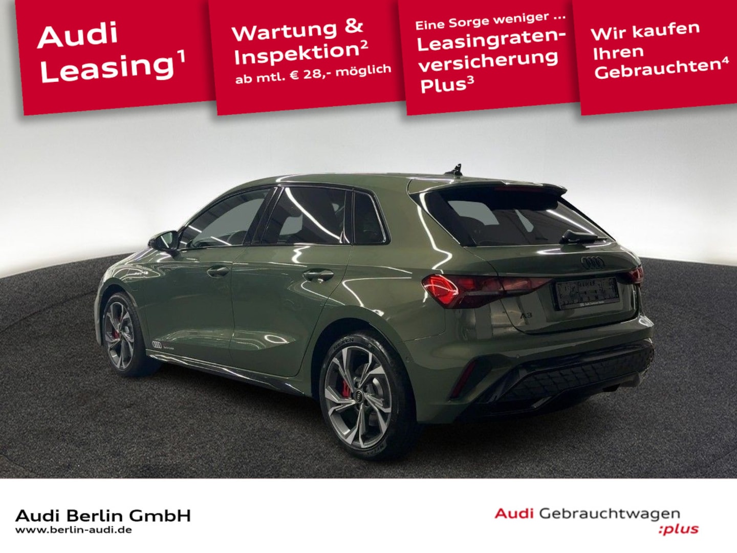Bild über Audi A3 Sportback TFSI e TFSI e 200 kW S tronic - für weitere Informationen kontaktieren Sie den Audi Partner