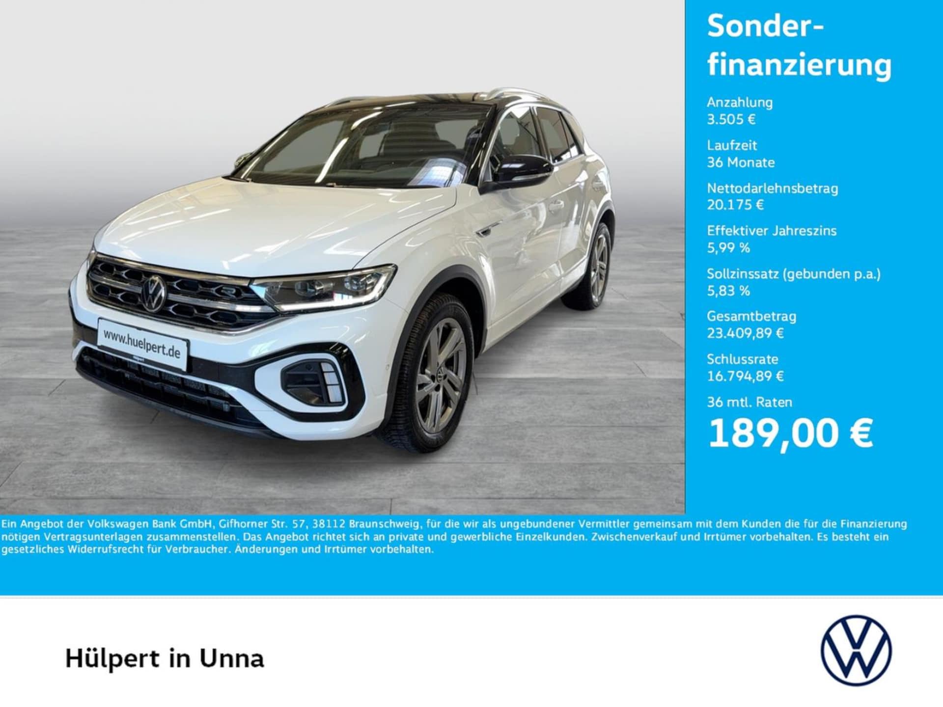 Volkswagen T-Roc R-Line