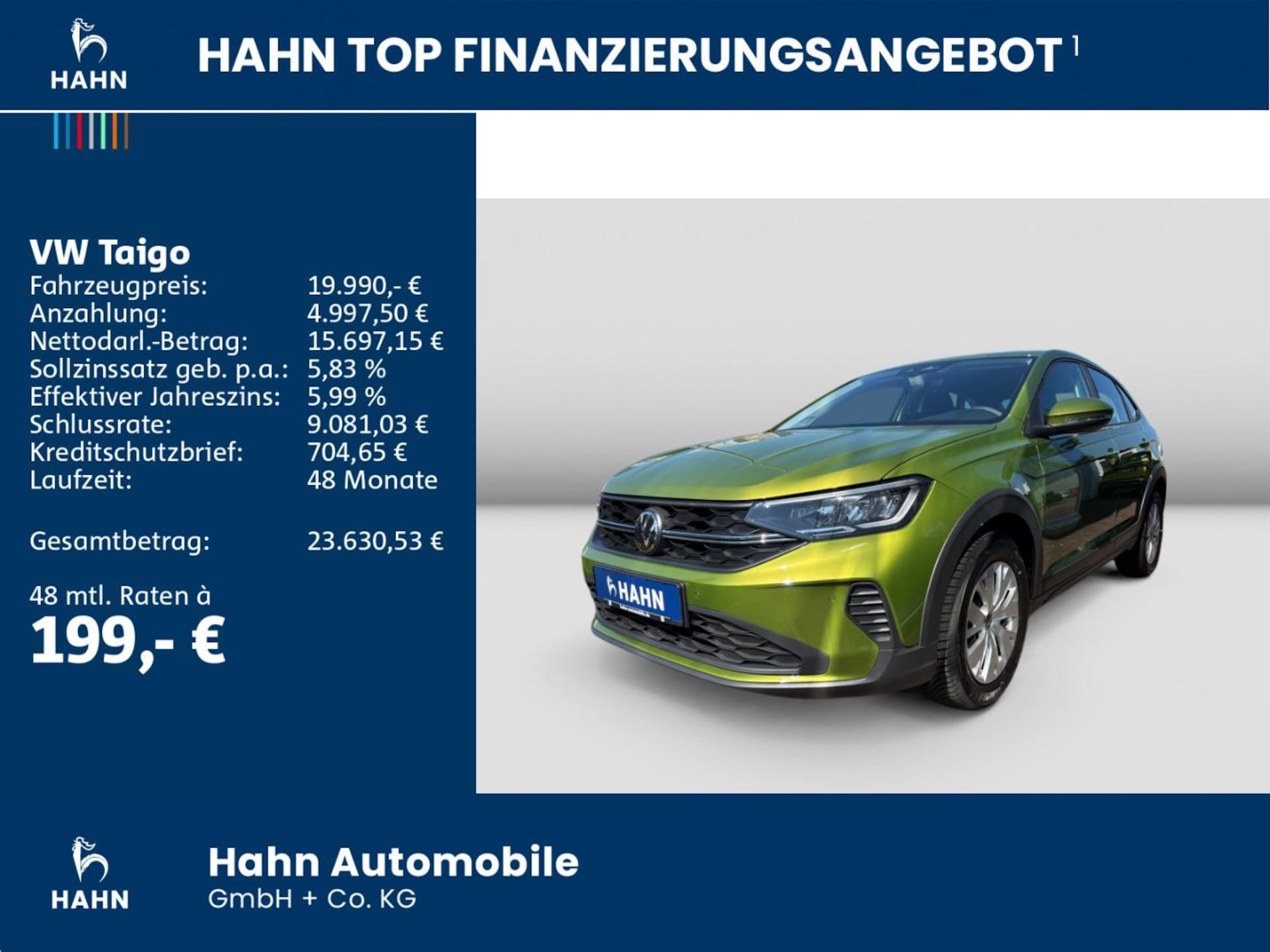 Volkswagen Taigo Basis-Modell