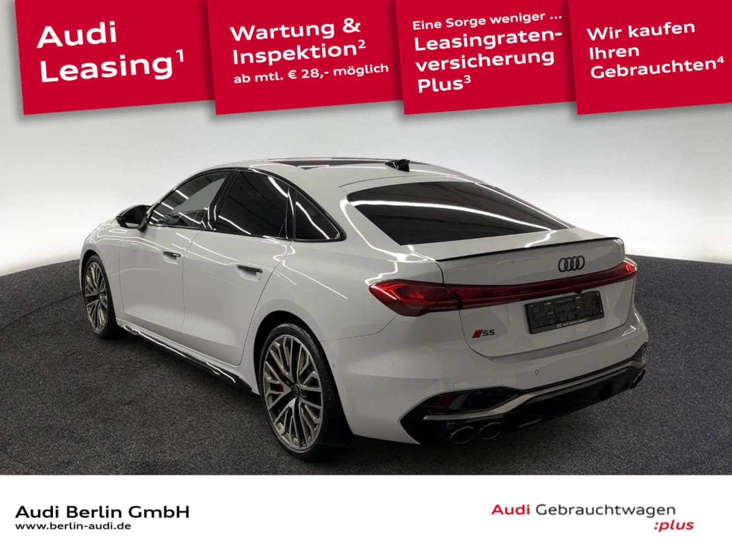Bild über Audi S5 Limousine edition one TFSI 270 kW S tronic - für weitere Informationen kontaktieren Sie den Audi Partner