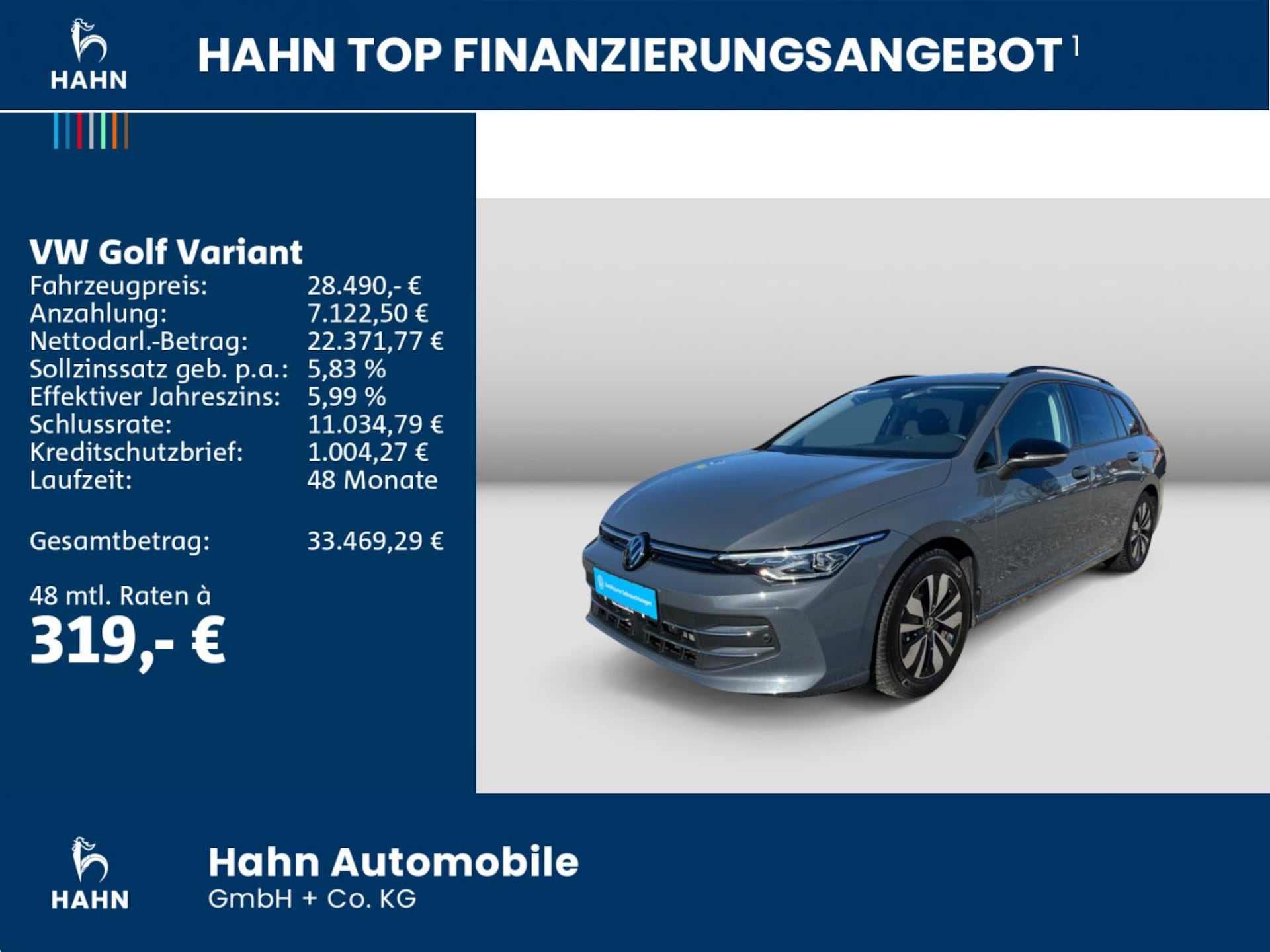 Volkswagen Golf Variant Goal
