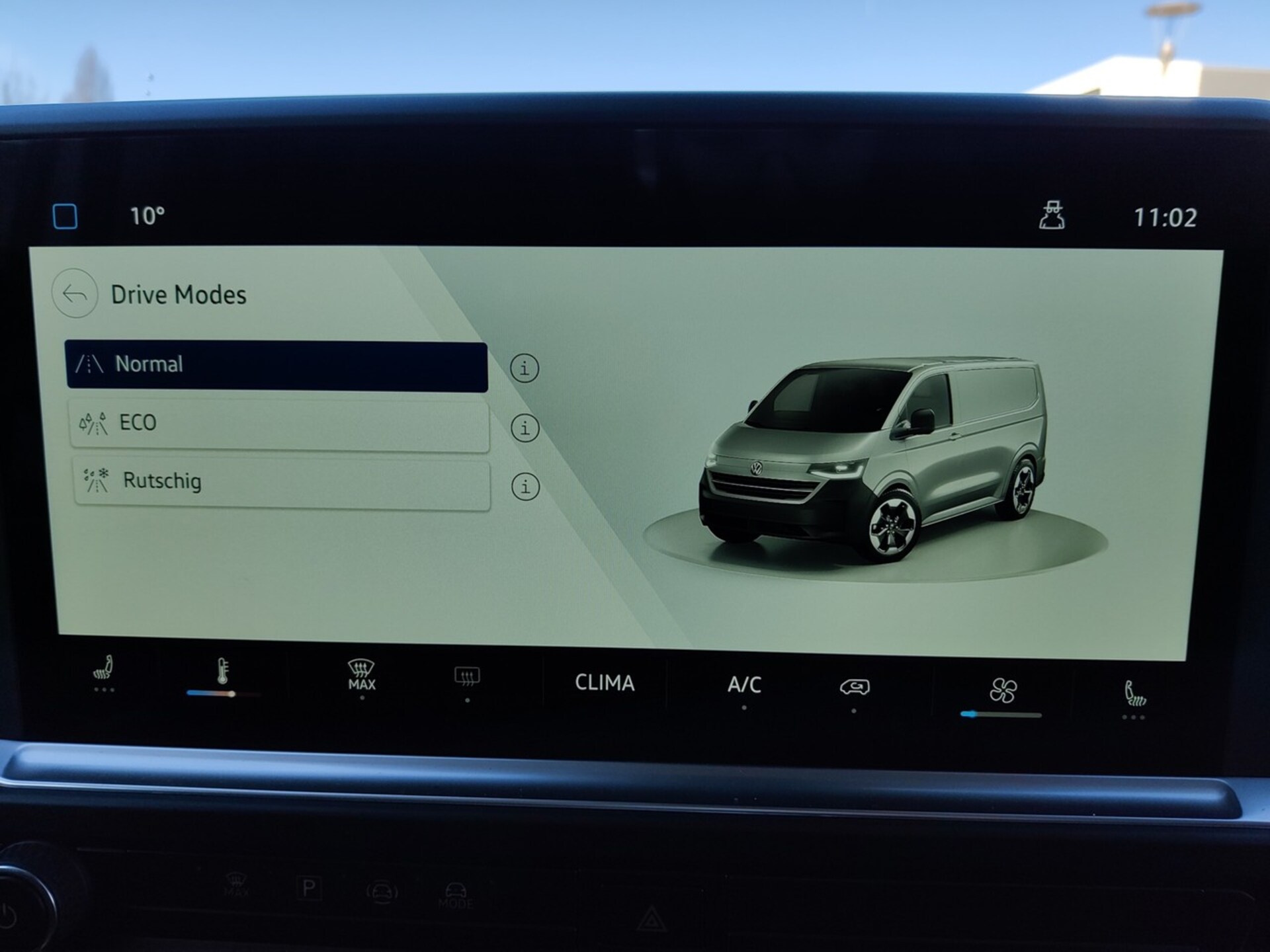 Volkswagen Transporter Kasten kurzer Radstand