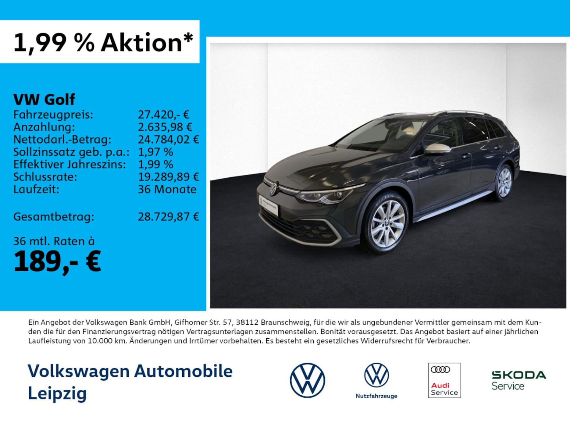 Volkswagen Golf Variant Alltrack