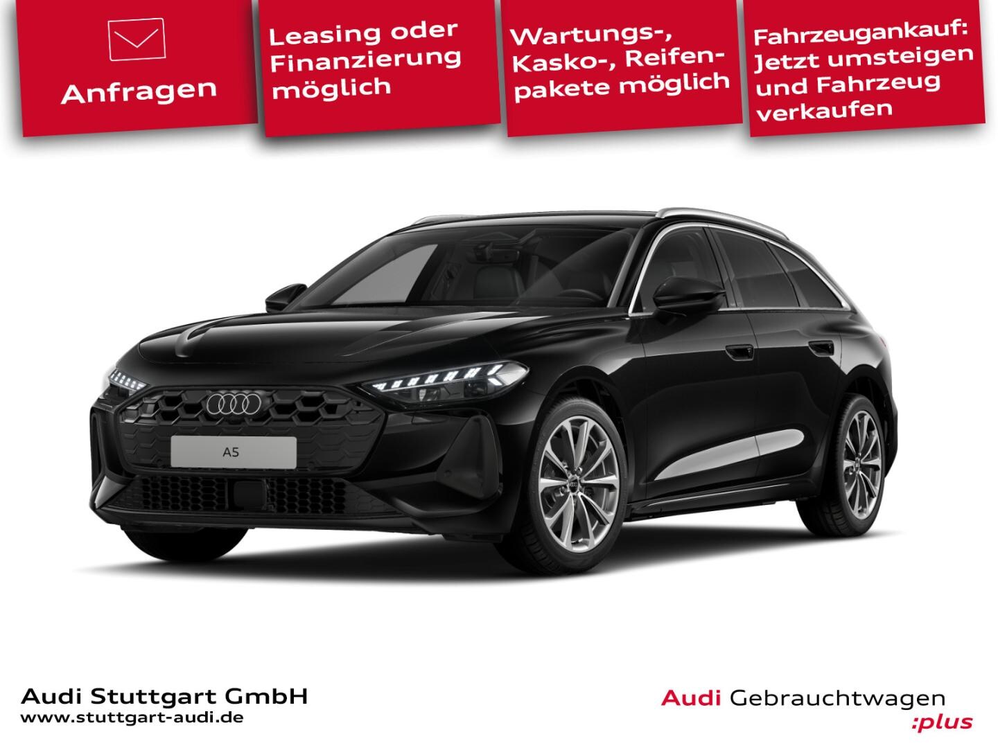 Bild über Audi A5 Avant TDI 150 kW S tronic - für weitere Informationen kontaktieren Sie den Audi Partner