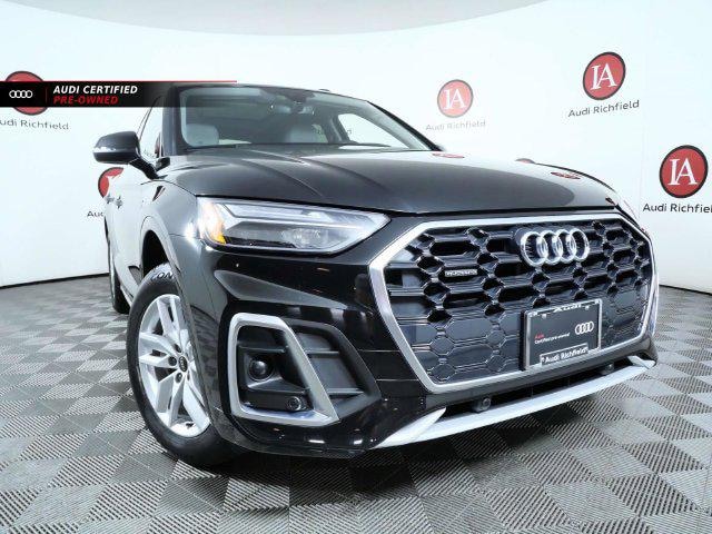 Certified 2023 Audi Q5 Premium with VIN WA1GAAFY6P2151478 for sale in Richfield, Minnesota