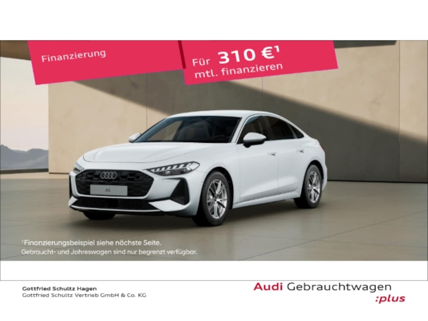 Bild über Audi A5 Limousine TDI 150 kW S tronic - für weitere Informationen kontaktieren Sie den Audi Partner