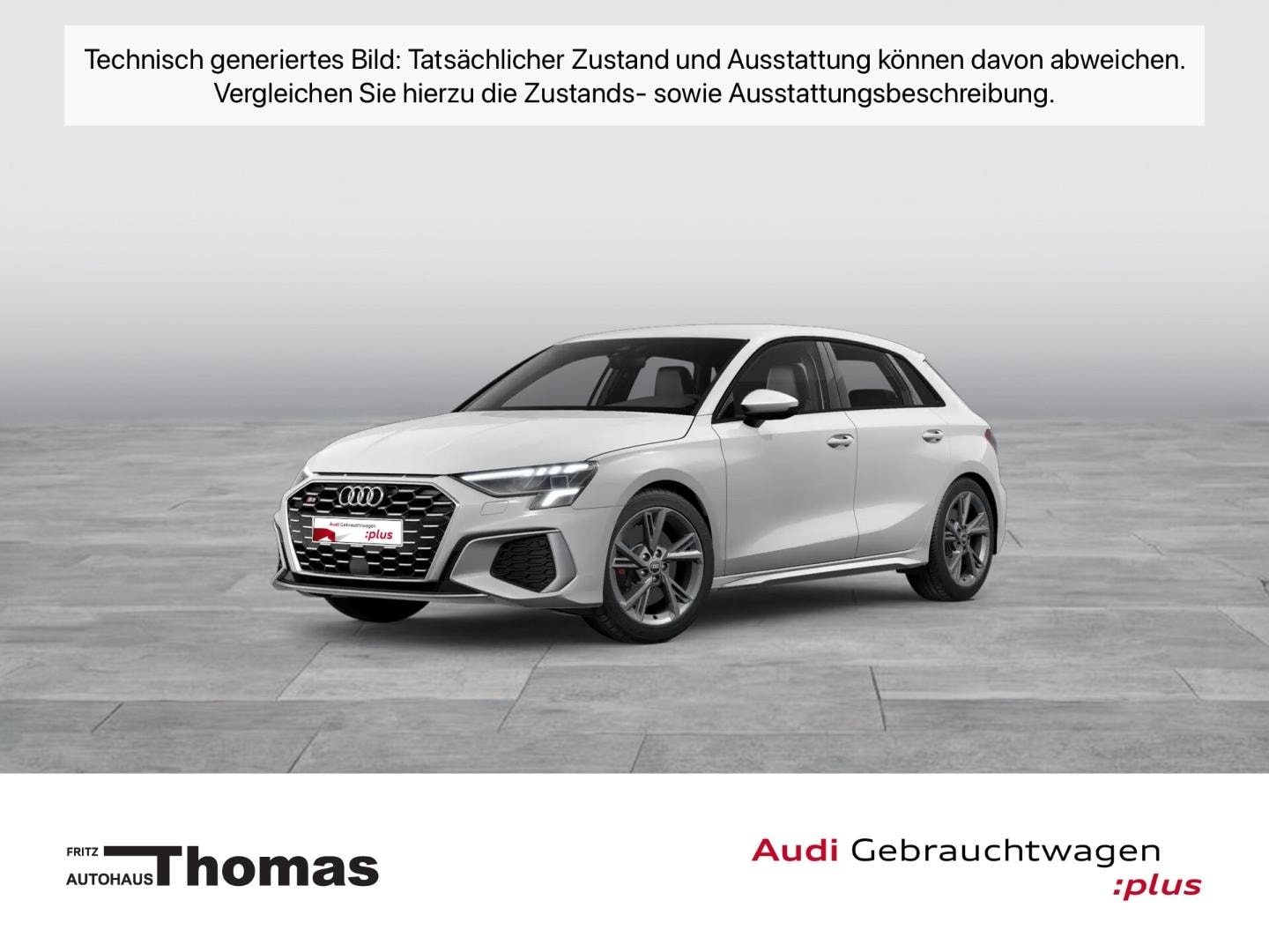 Bild über Audi S3 Sportback TFSI quattro S tronic - für weitere Informationen kontaktieren Sie den Audi Partner