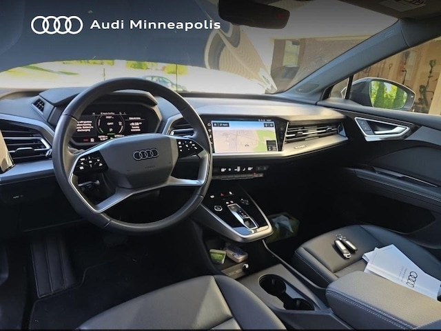 Used 2023 Audi Q4 e-tron Premium Plus with VIN WA1L2BFZ9PP041165 for sale in Minneapolis, MN