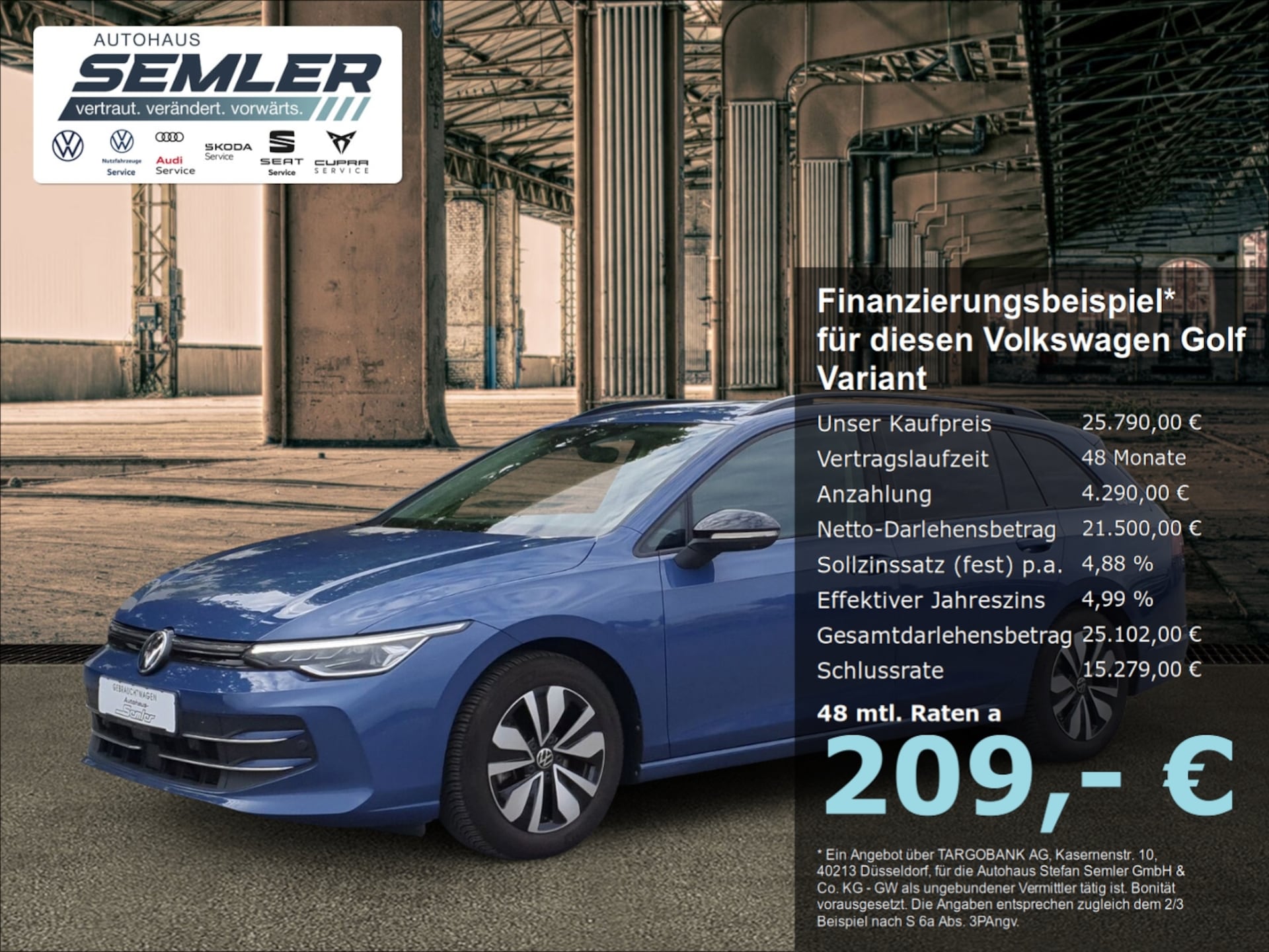 Volkswagen Golf Variant Goal