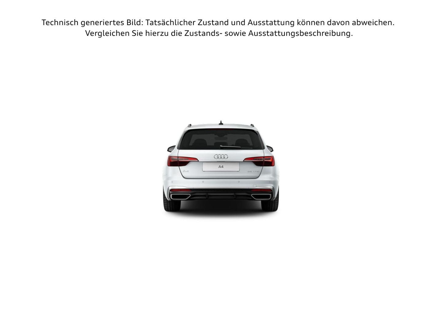 Bild über Audi A4 Avant S line 35 TFSI S tronic - für weitere Informationen kontaktieren Sie den Audi Partner