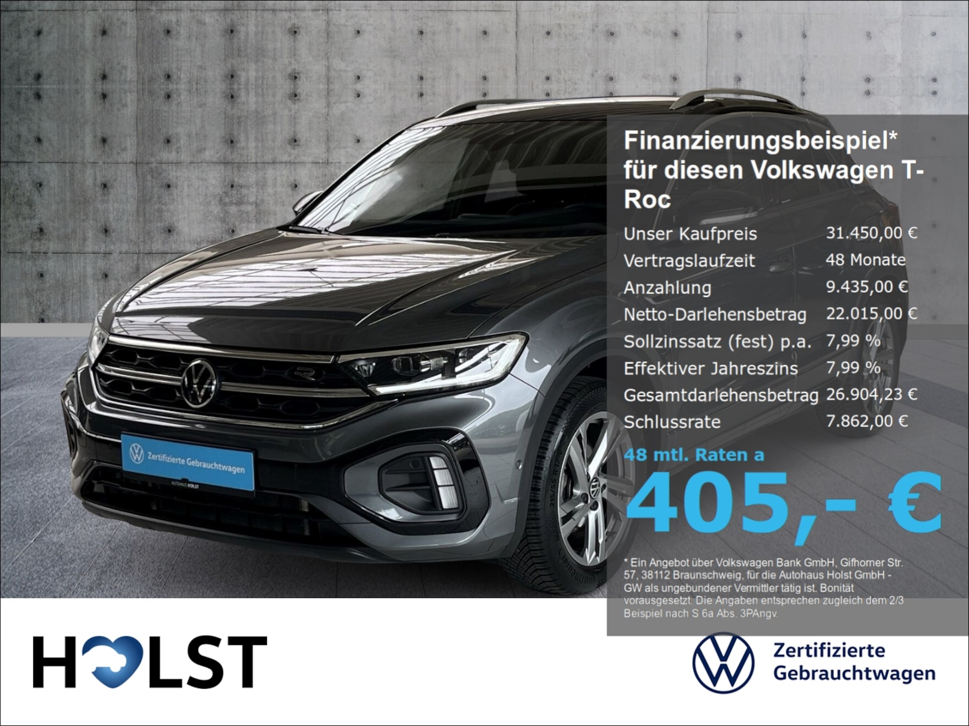 Volkswagen T-Roc R-Line
