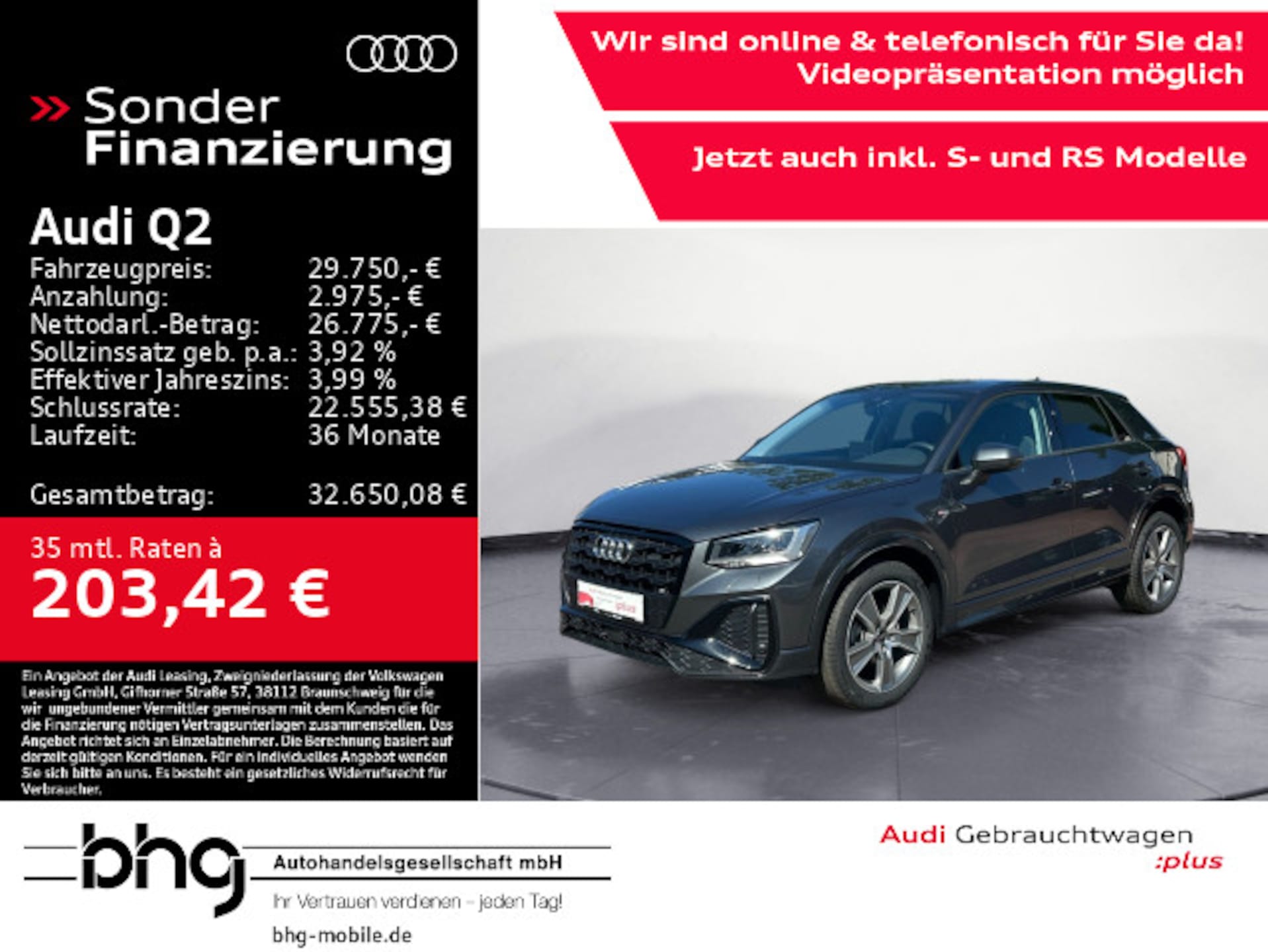 Audi Q2 S line