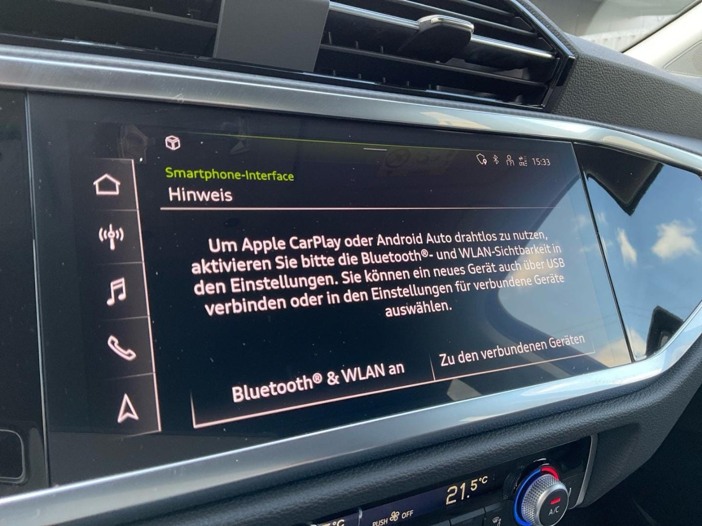 Bild über Audi Q3 Sportback TFSI 110 kW S tronic - für weitere Informationen kontaktieren Sie den Audi Partner