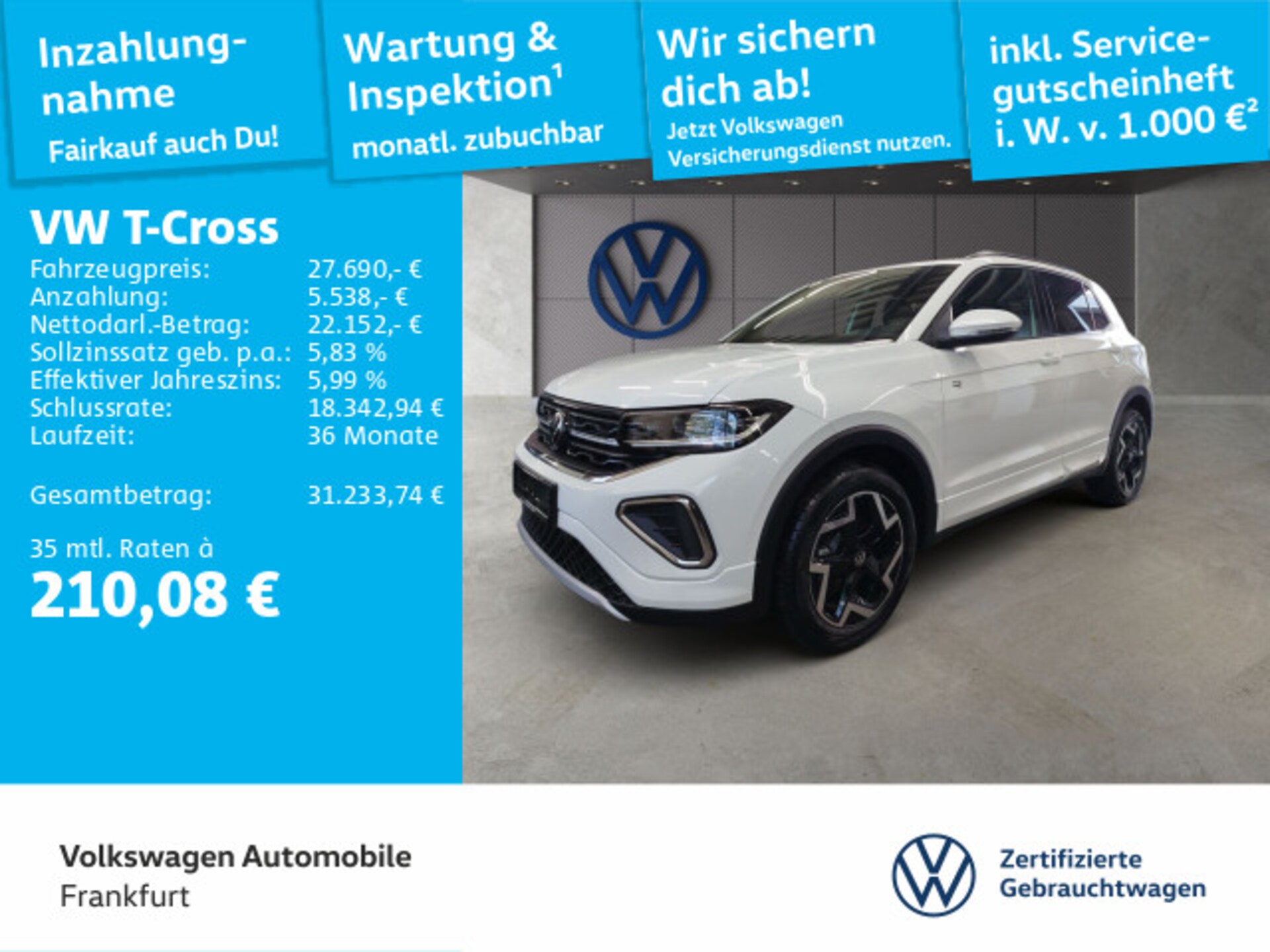 Volkswagen T-Cross R-Line