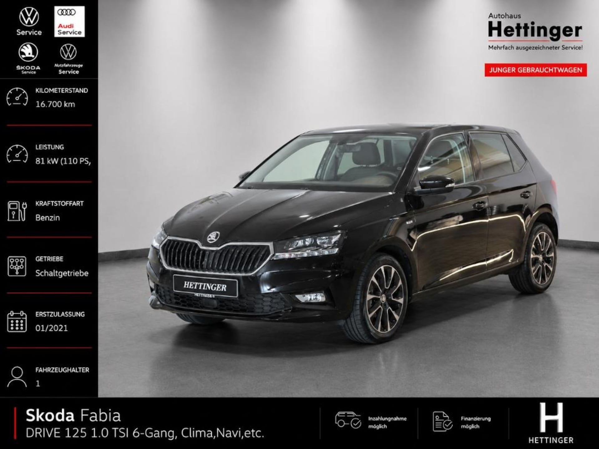 Skoda Fabia DRIVE 125