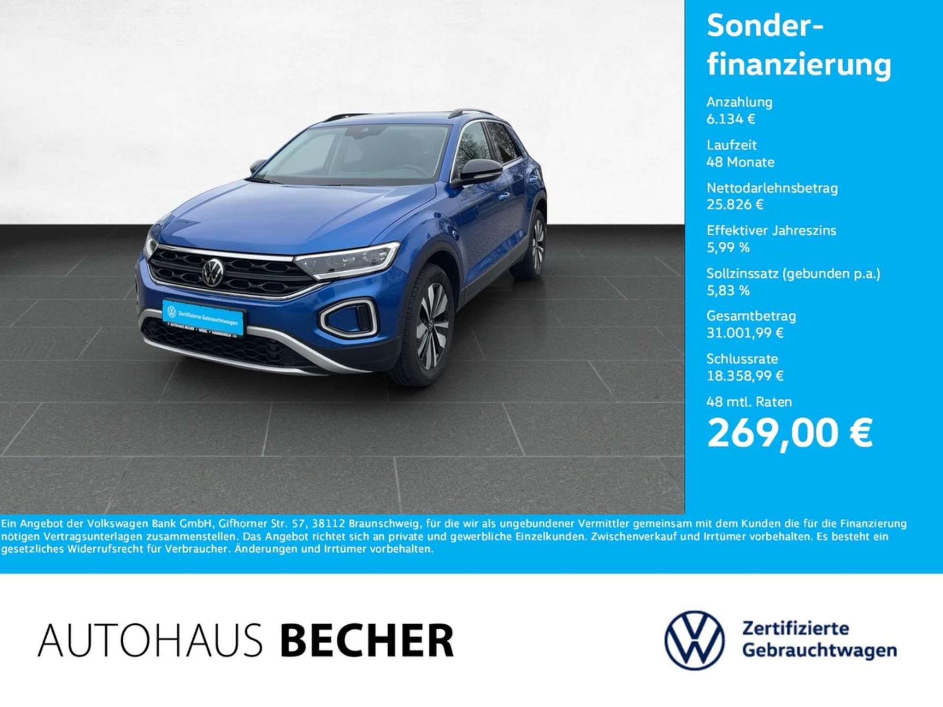 Volkswagen T-Roc Life