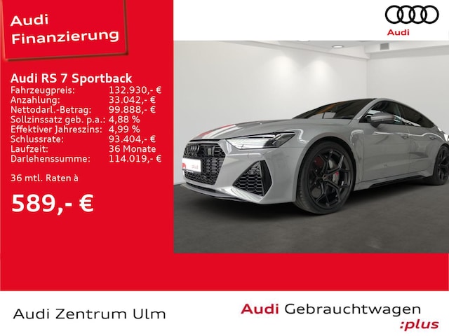 Image about Audi RS 7 Sportback quattro tiptronic
