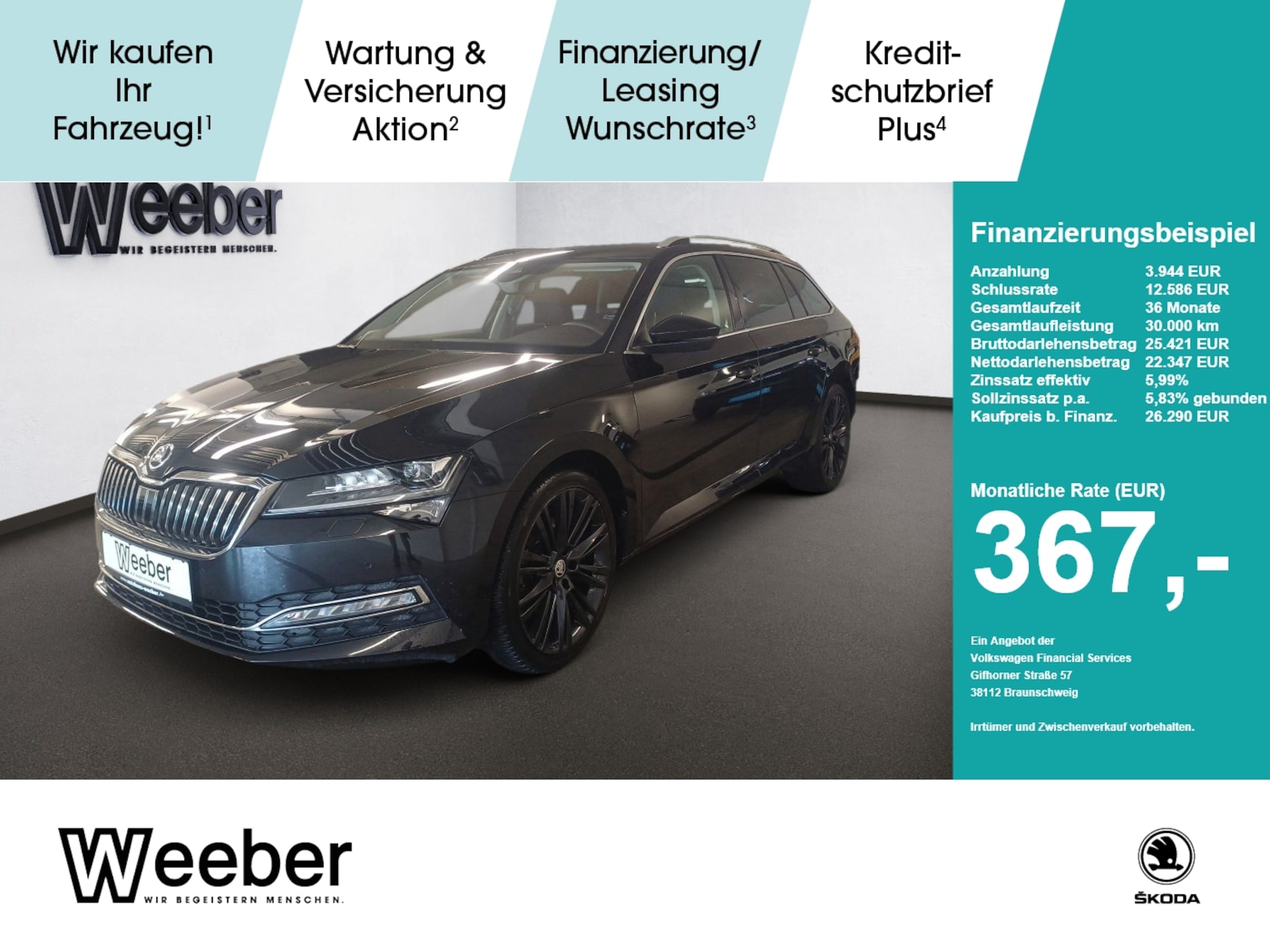 Skoda Superb Combi Style