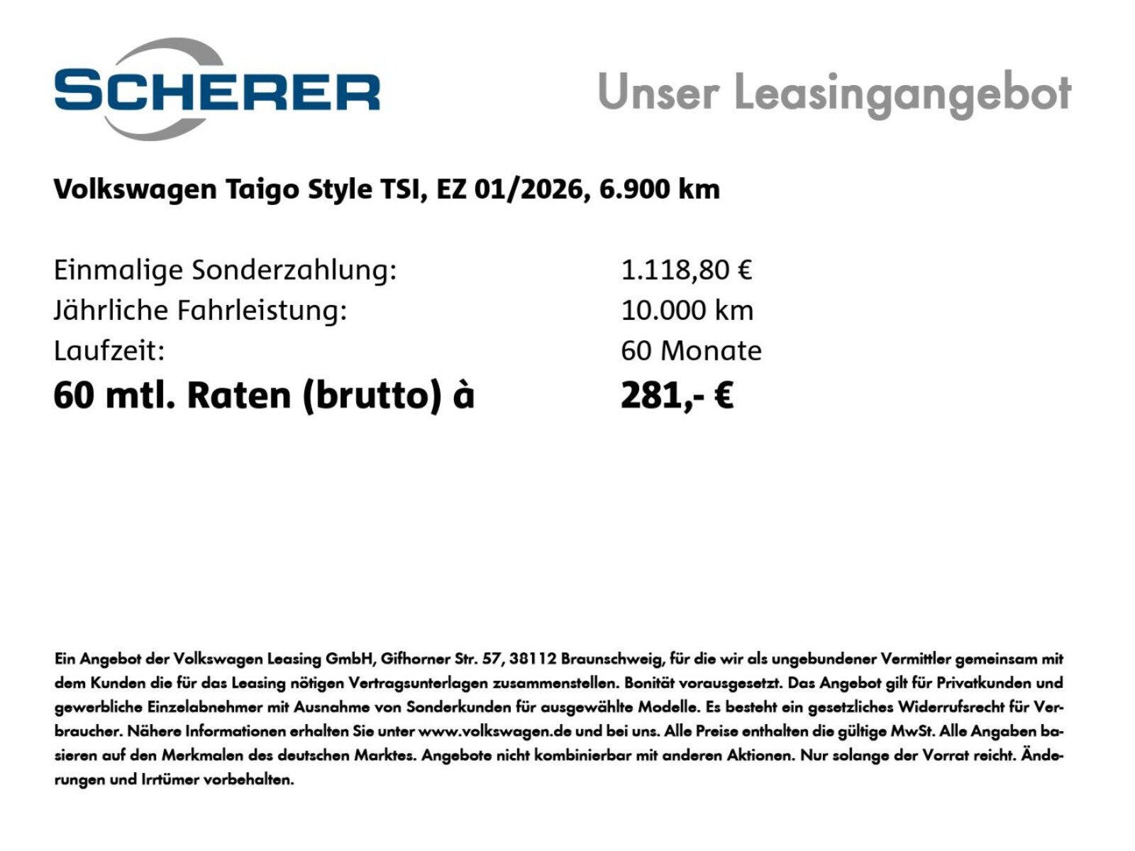 Volkswagen Taigo – Bild 2
