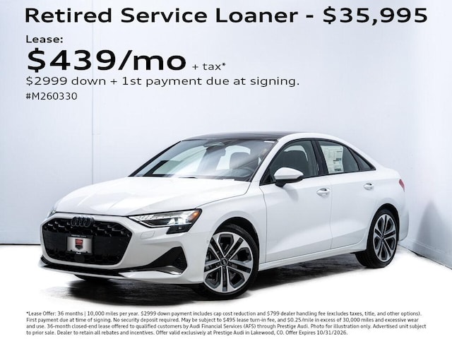 Photo of 2026 Audi A3 Sedan 