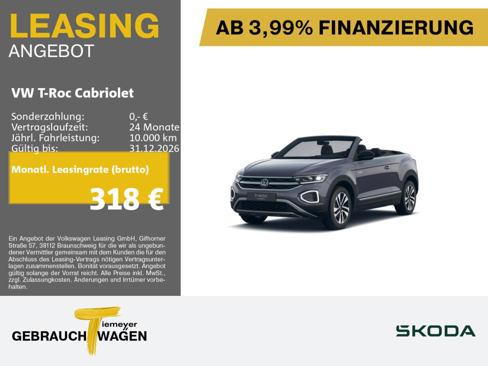 Volkswagen T-Roc Cabriolet