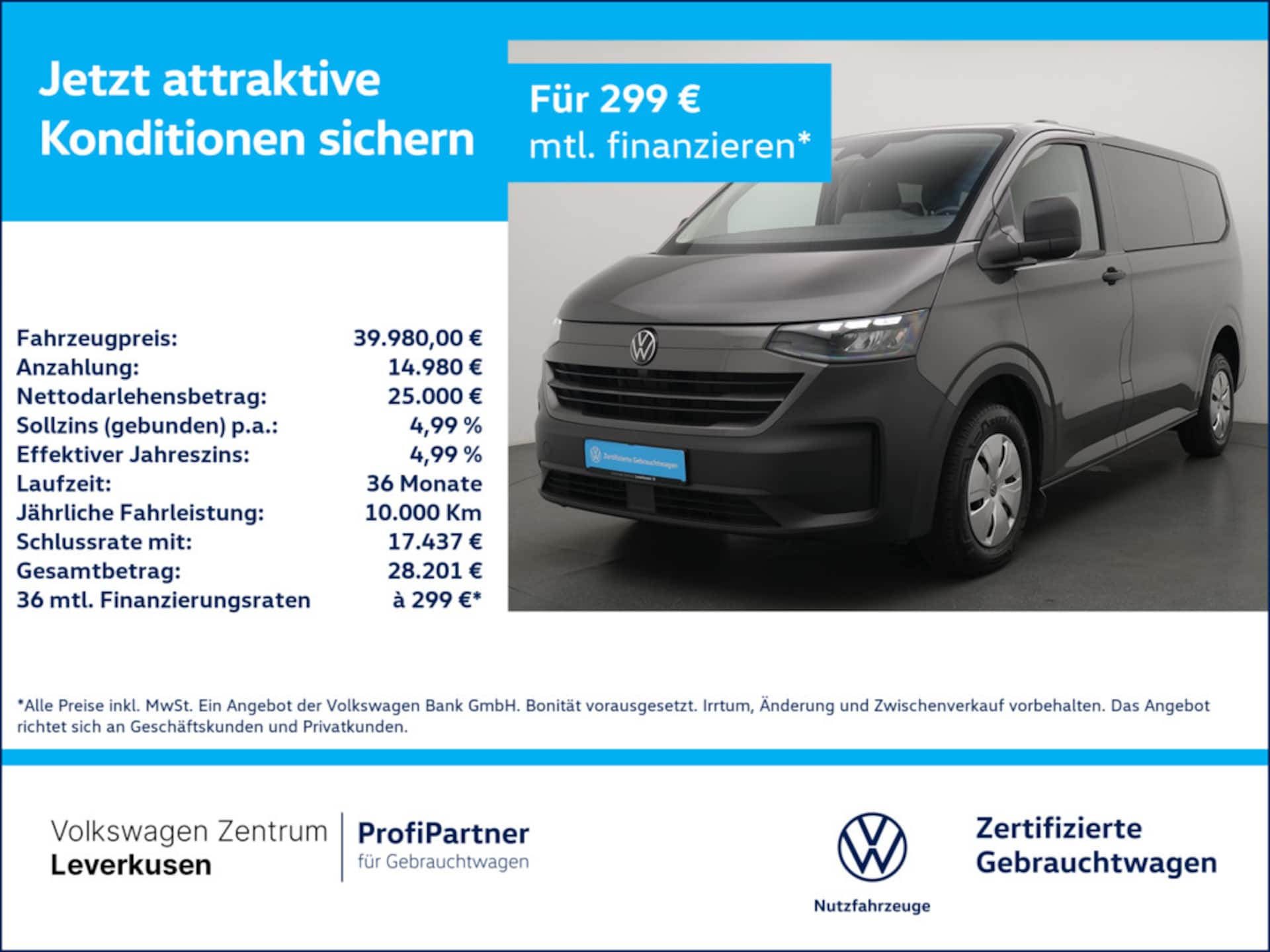 Volkswagen Caravelle Basis-Modell