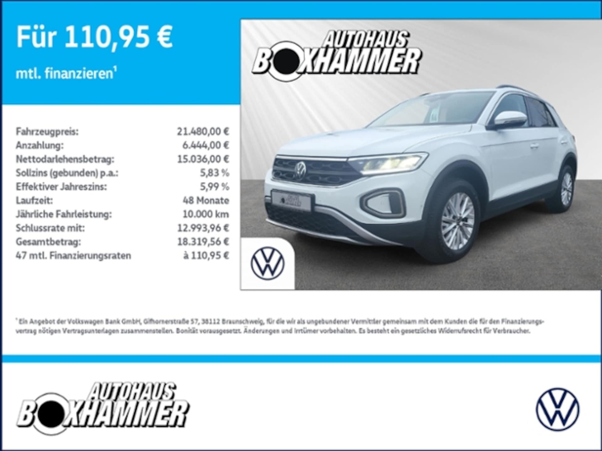 Volkswagen T-Roc Life