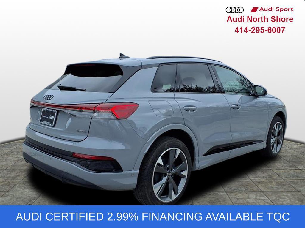 Certified 2023 Audi Q4 e-tron Premium Plus with VIN WA1L2BFZ3PP041095 for sale in Brown Deer, WI