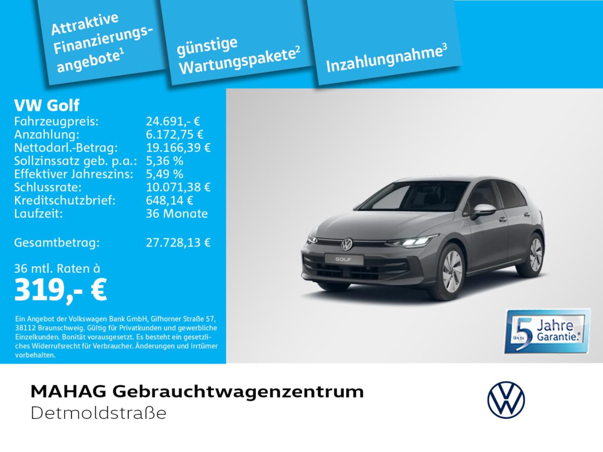 Volkswagen Golf Life