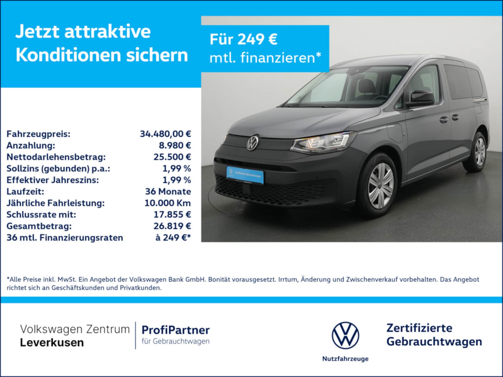 Volkswagen Caddy Basis-Modell