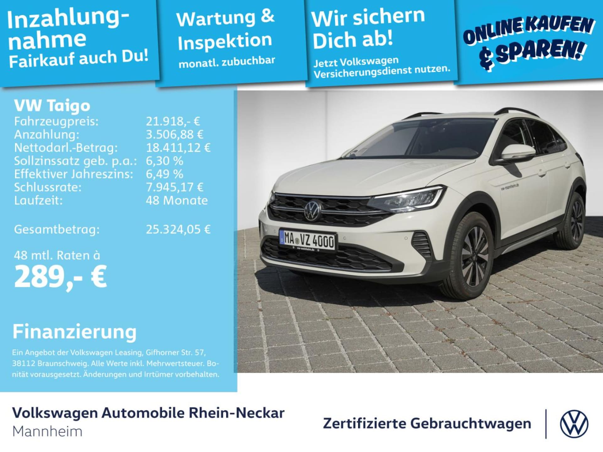 Volkswagen Taigo Life