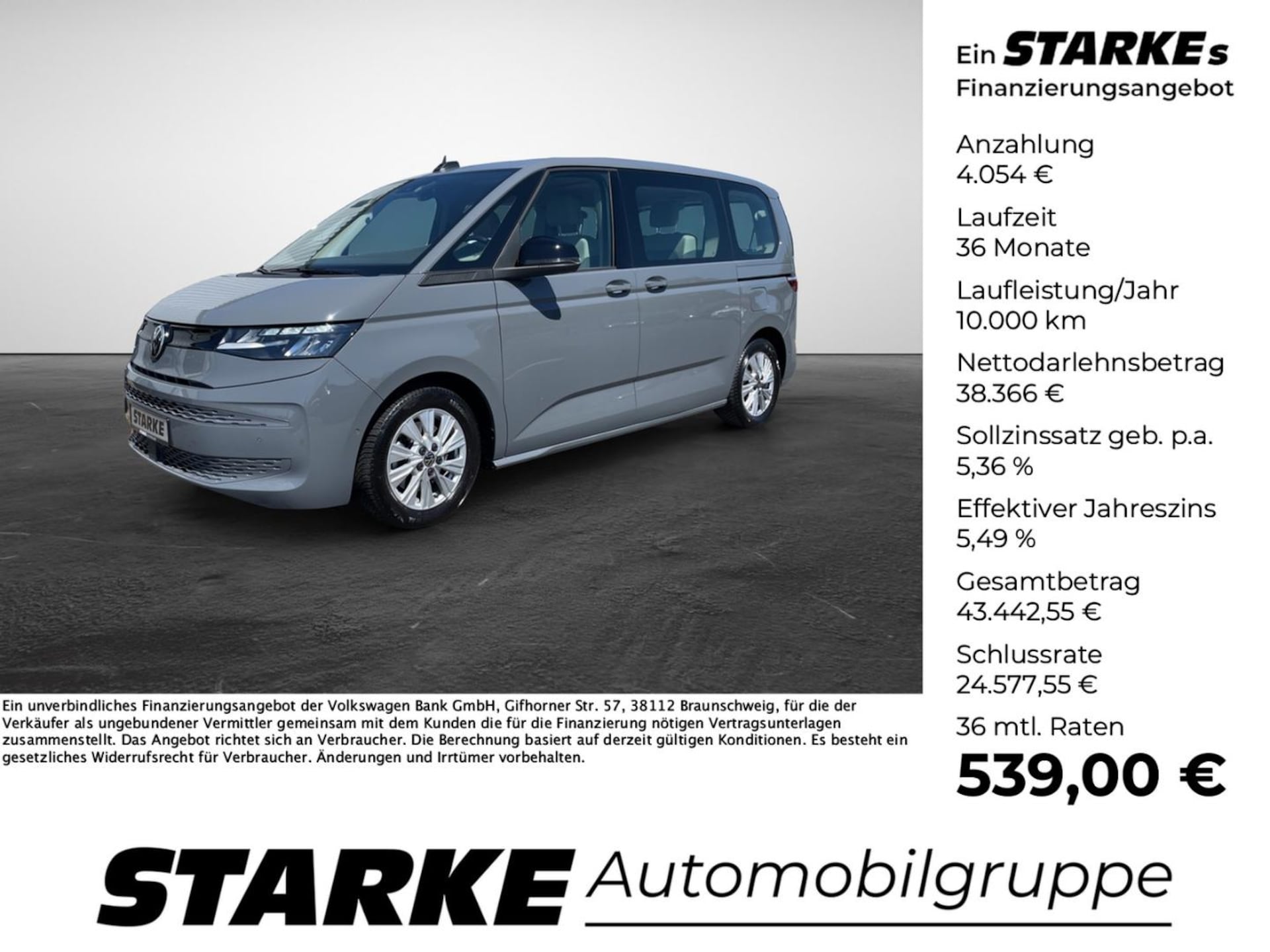 Volkswagen Multivan Basis-Modell