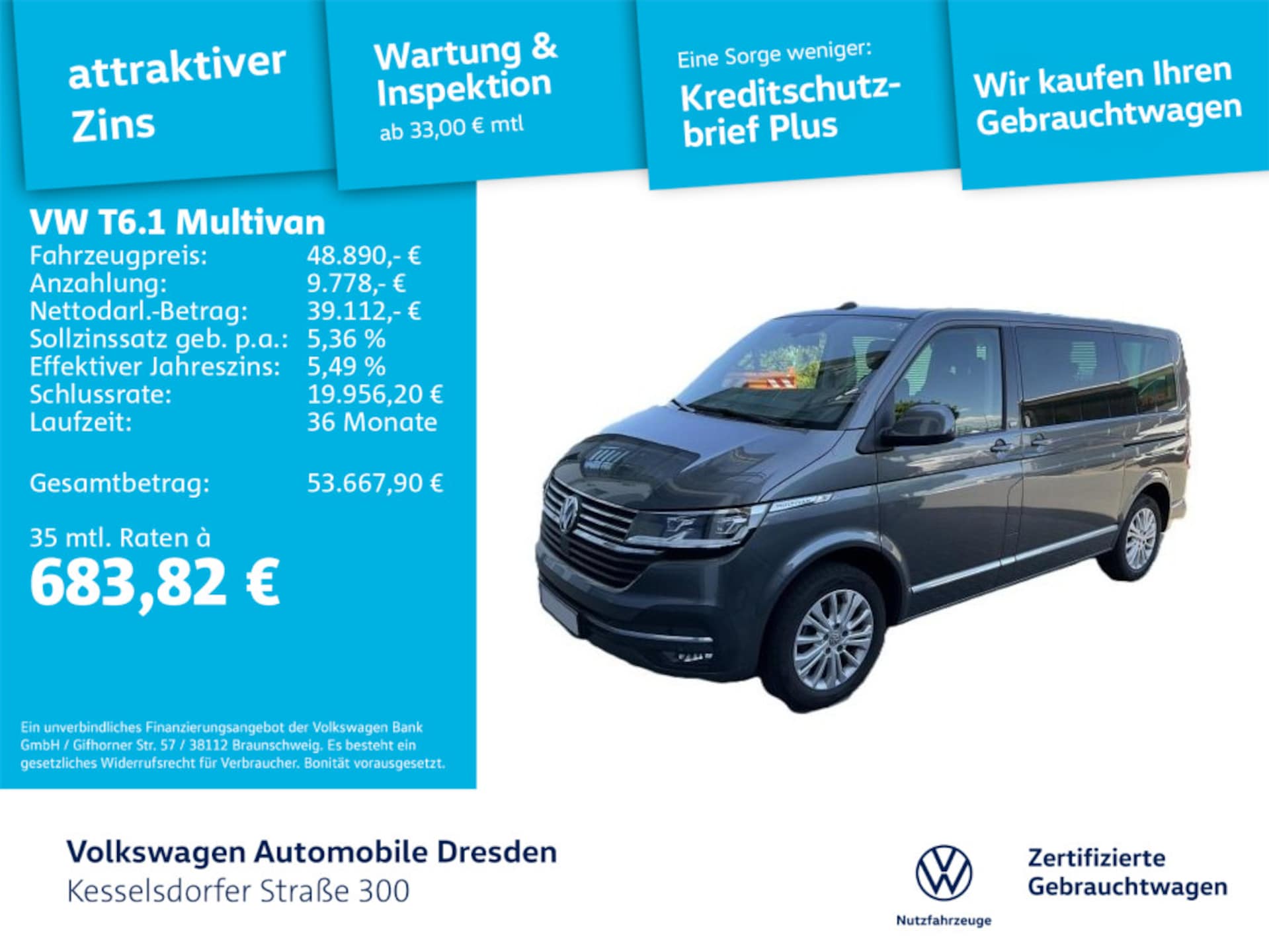 Volkswagen T6.1 Multivan Comfortline