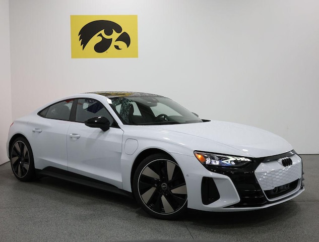 Used 2023 Audi e-tron GT Prestige with VIN WAUEJBFW2P7004222 for sale in Iowa City, IA