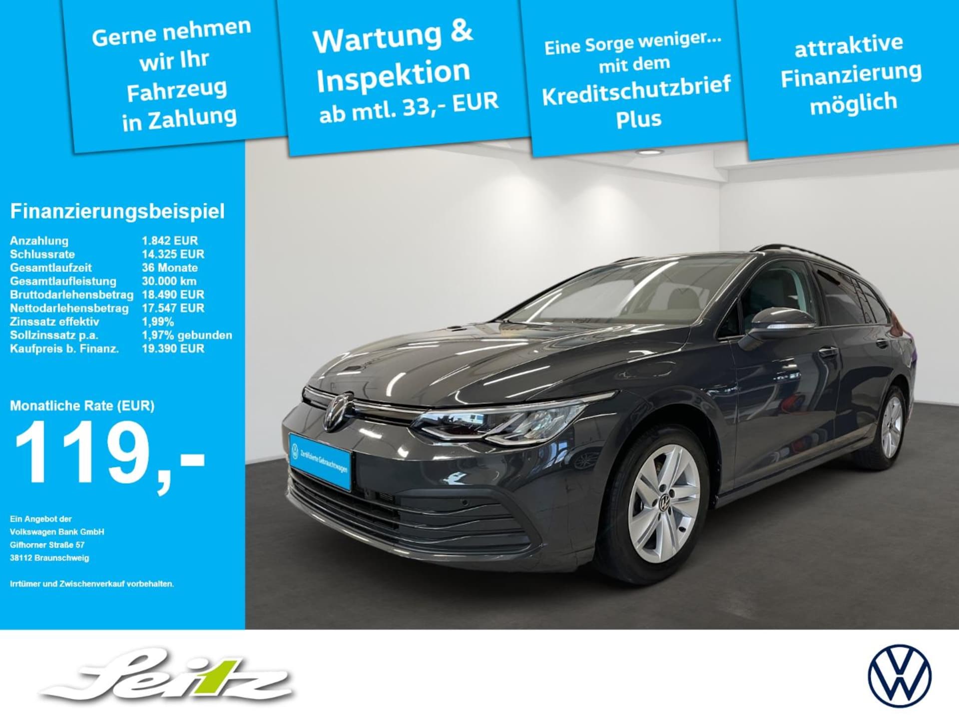 Volkswagen Golf Variant Life