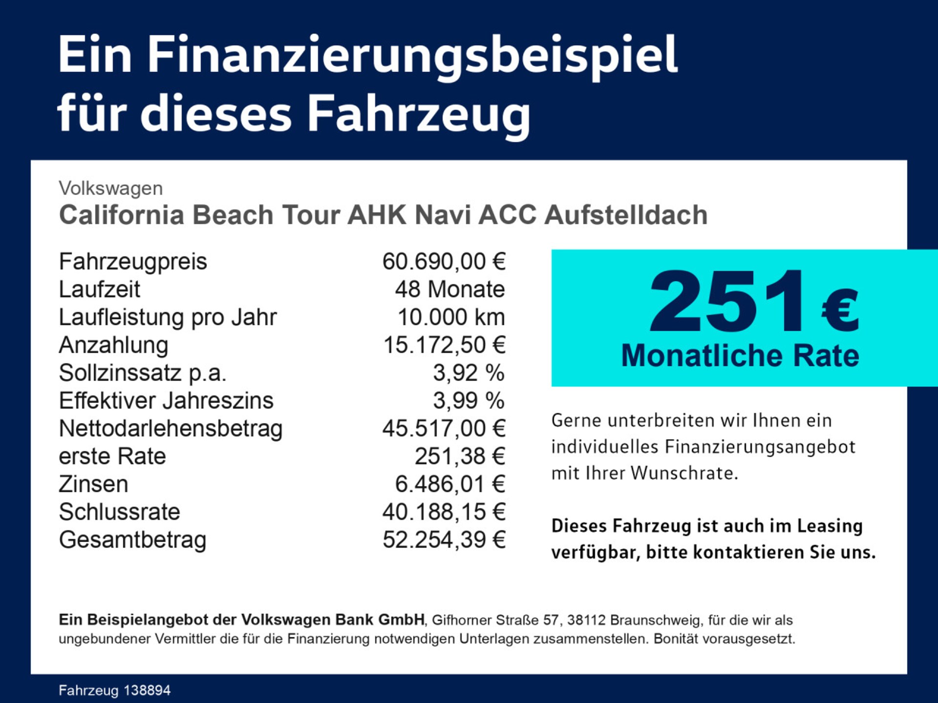 Volkswagen California Beach Camper