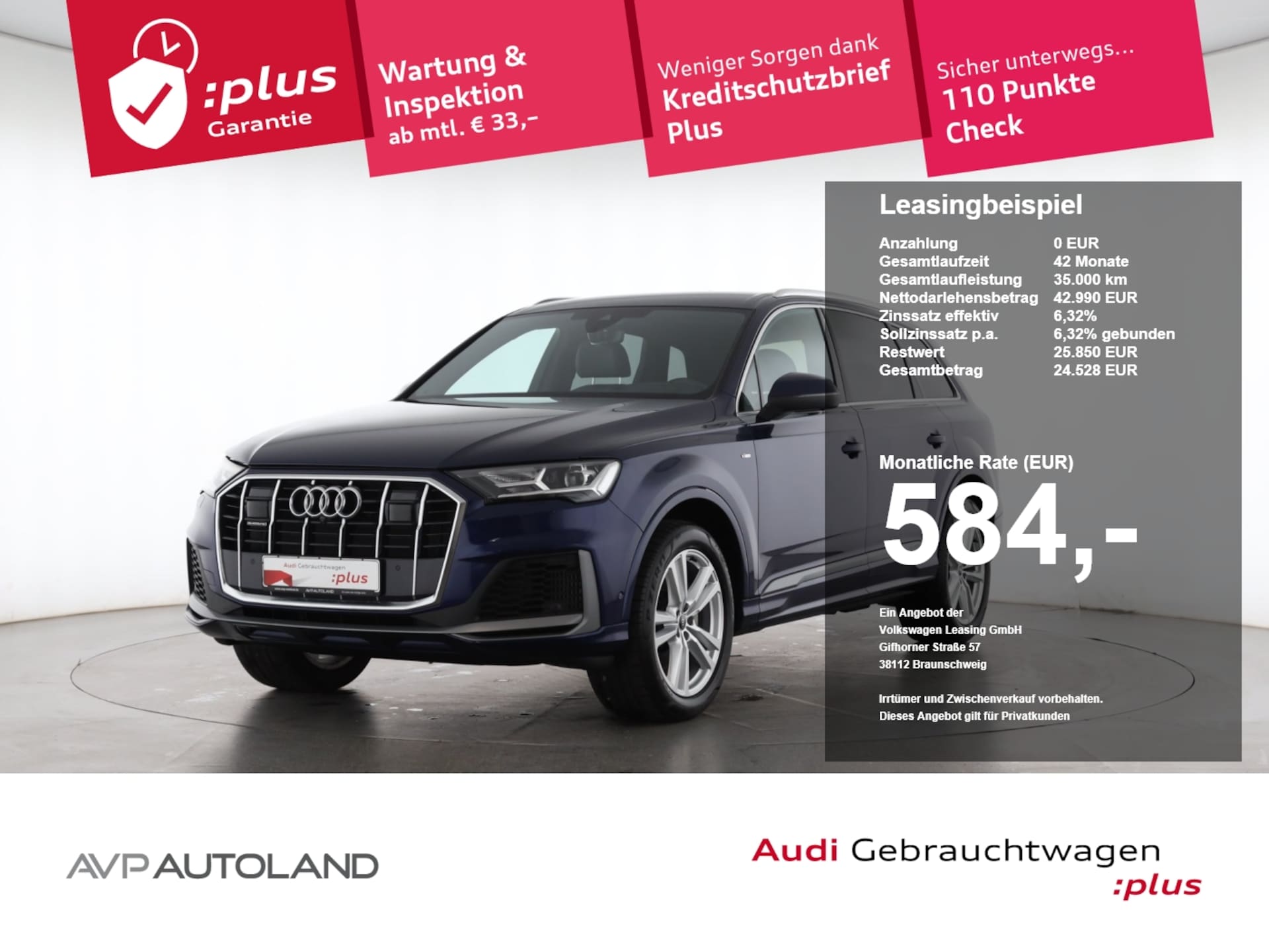 Audi Q7 SUV S line