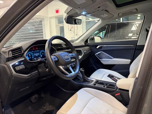 Certified 2024 Audi Q3 S Line Premium with VIN WA1DECF36R1103091 for sale in Minneapolis, Minnesota