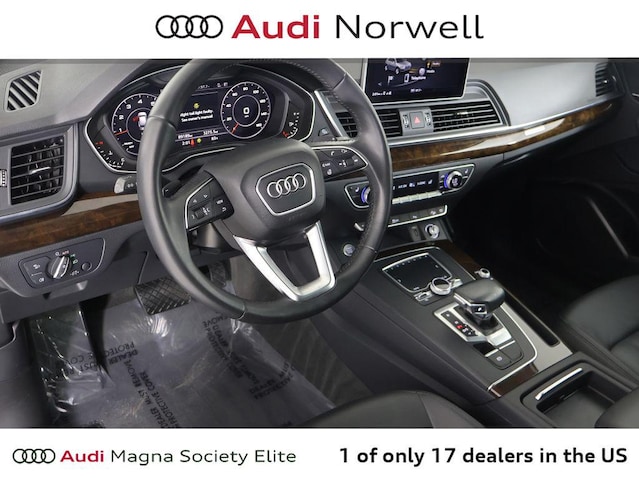 Used 2018 Audi Q5 Premium Plus with VIN WA1BNAFY8J2227269 for sale in Norwell, MA